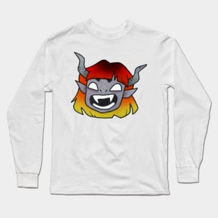 Fire Tiefling Long Sleeve T-Shirt